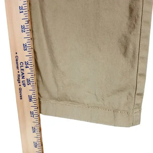 Camicissima Chino Pants sz 54 IT 34 US Beige Milano Italy Stretch Cotton 27"